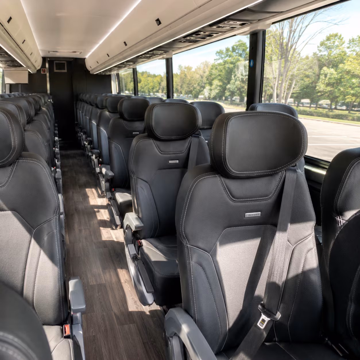 Virginia Beach Airport Shuttle & Transportation party bus exterior