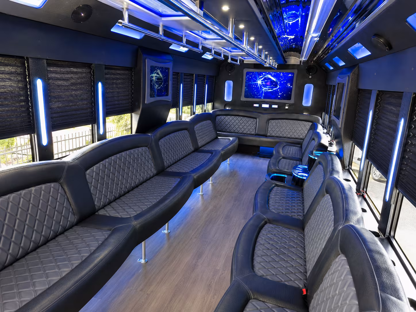 Virginia Beach Concert & Music Festival Transportation party bus exterior
