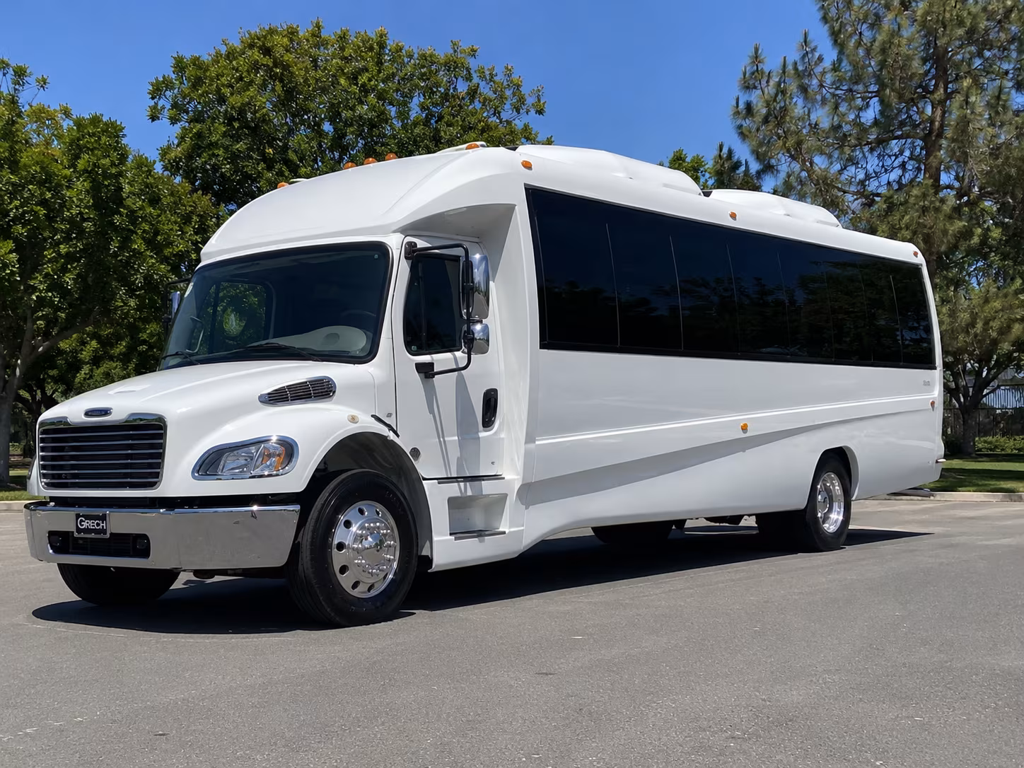 Virginia Beach Concert & Music Festival Transportation party bus interior