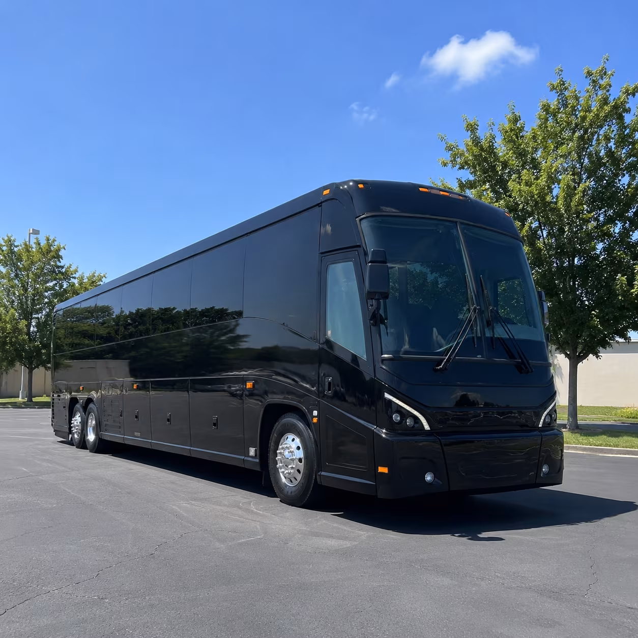 Virginia Beach Corporate Transportation party bus exterior