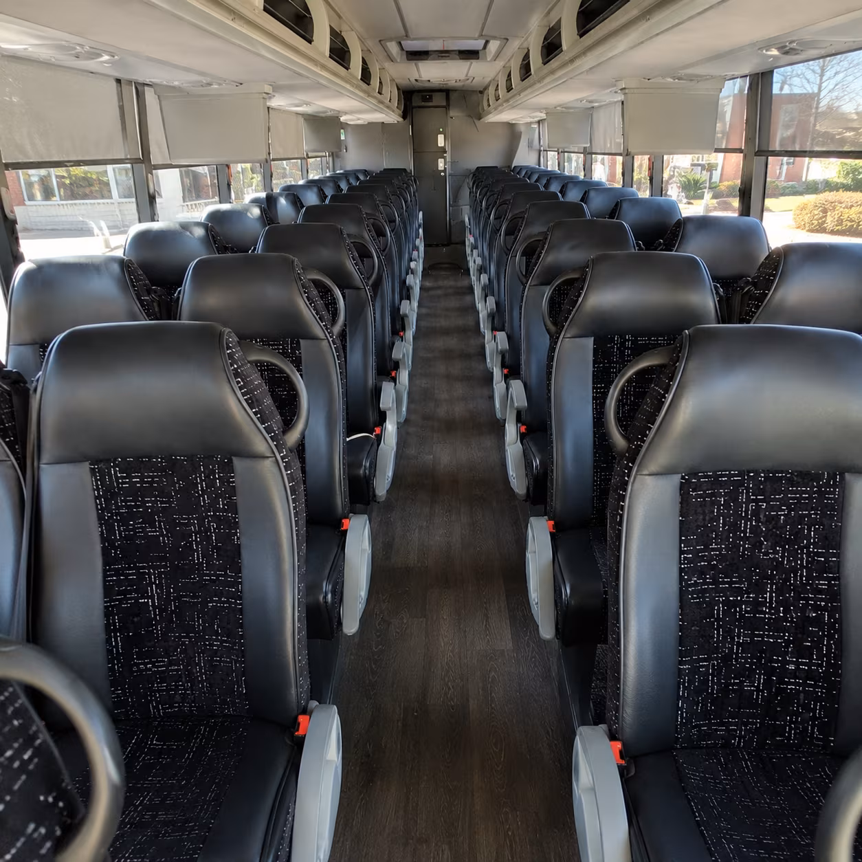 Virginia Beach Corporate Transportation party bus interior