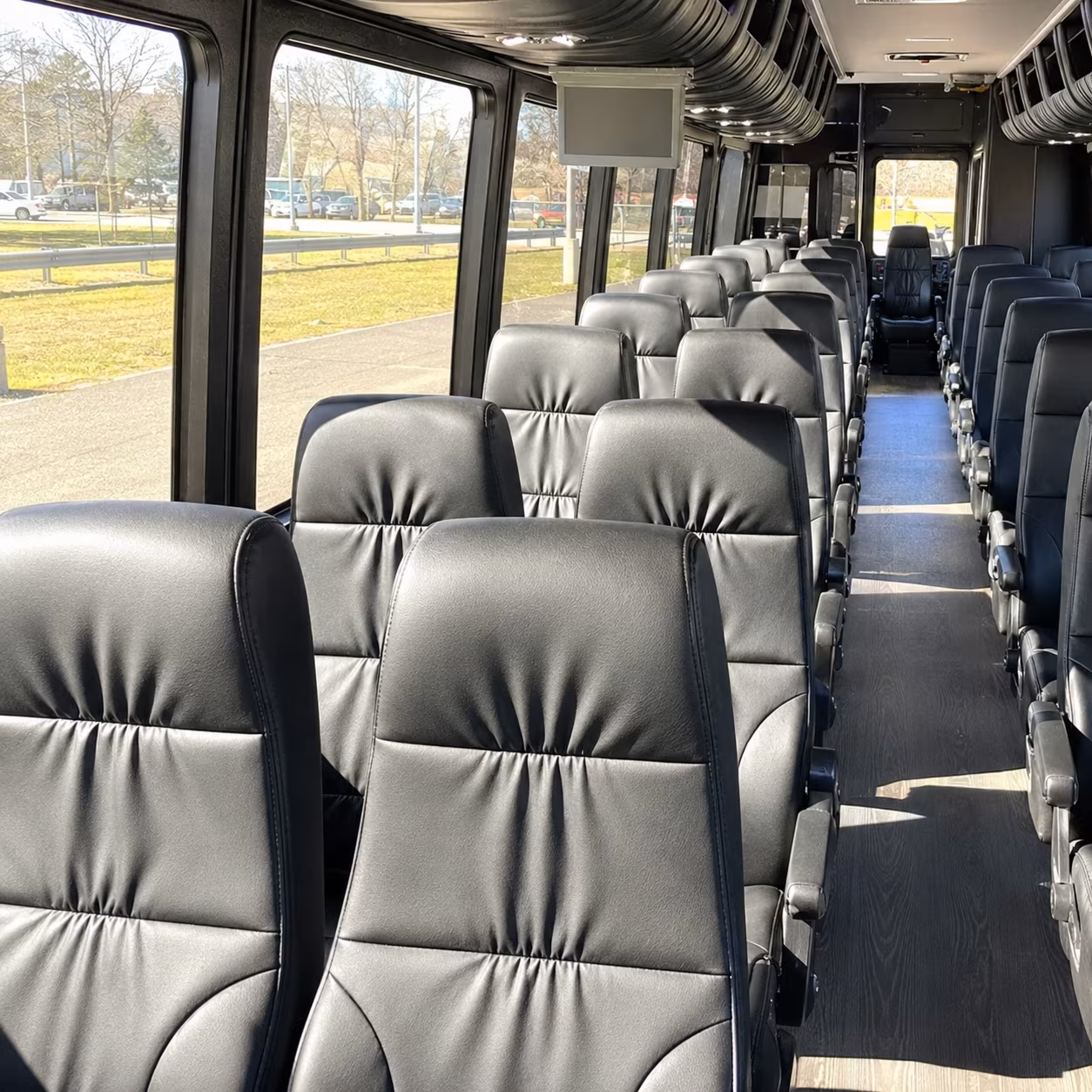 Virginia Beach Corporate Transportation party bus exterior