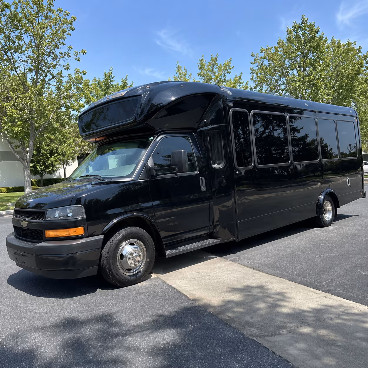Virginia Beach Private Event Transportation party bus exterior