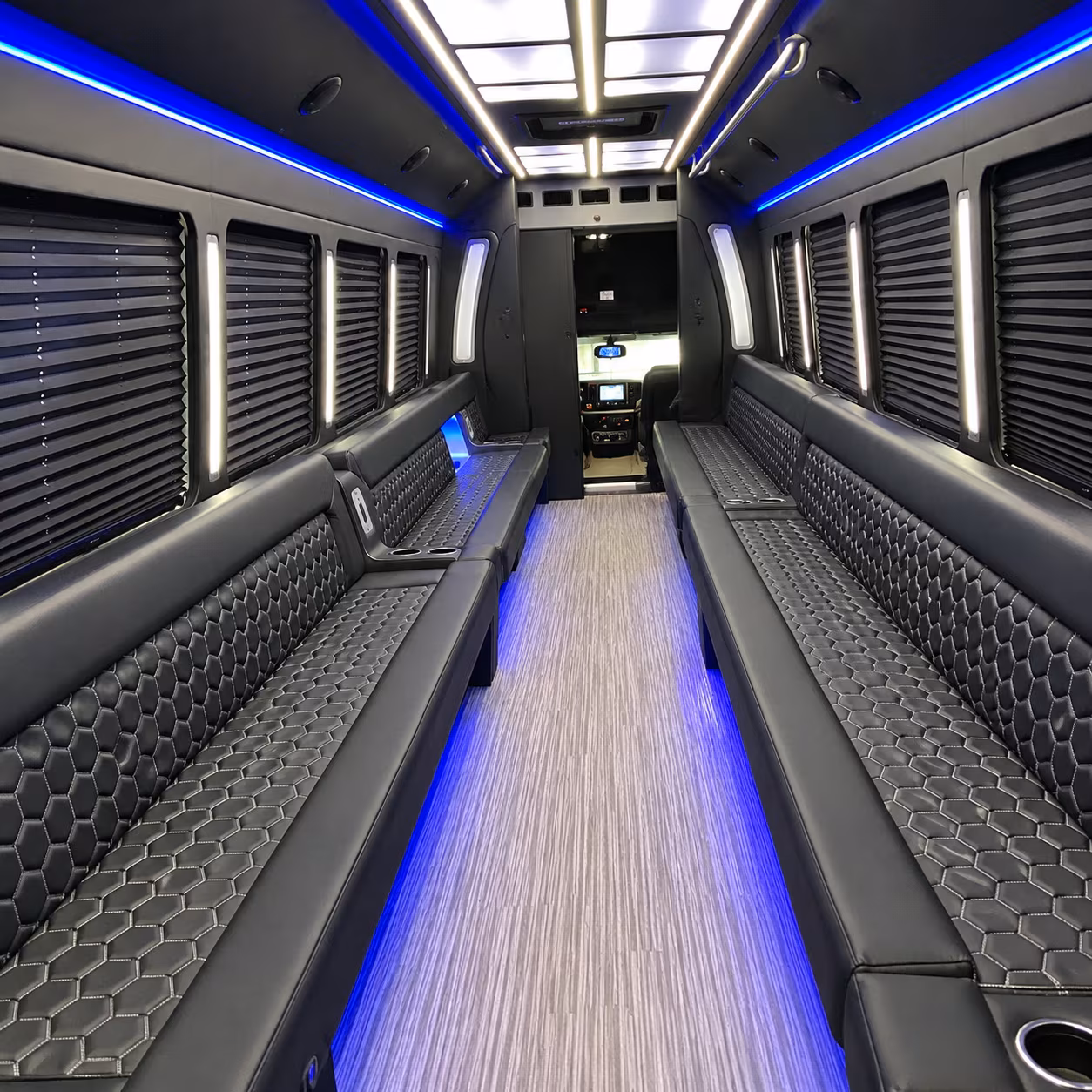 Virginia Beach Prom & Homecoming Transportation onboard seating