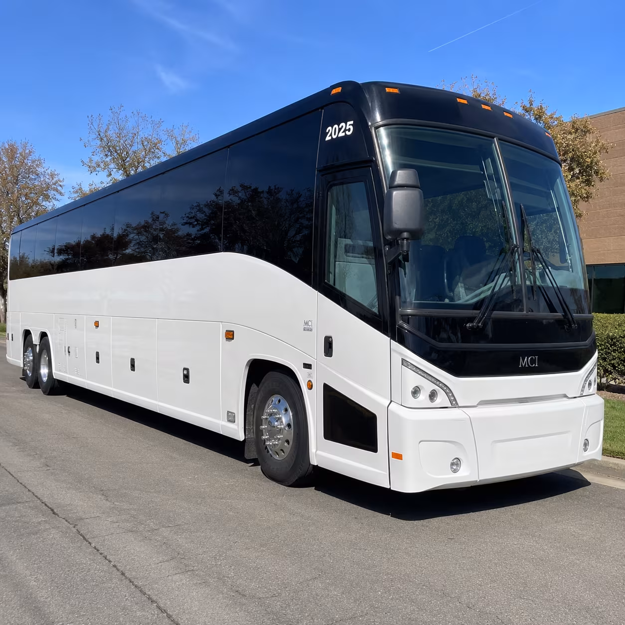 Virginia Beach School Event Transportation party bus exterior