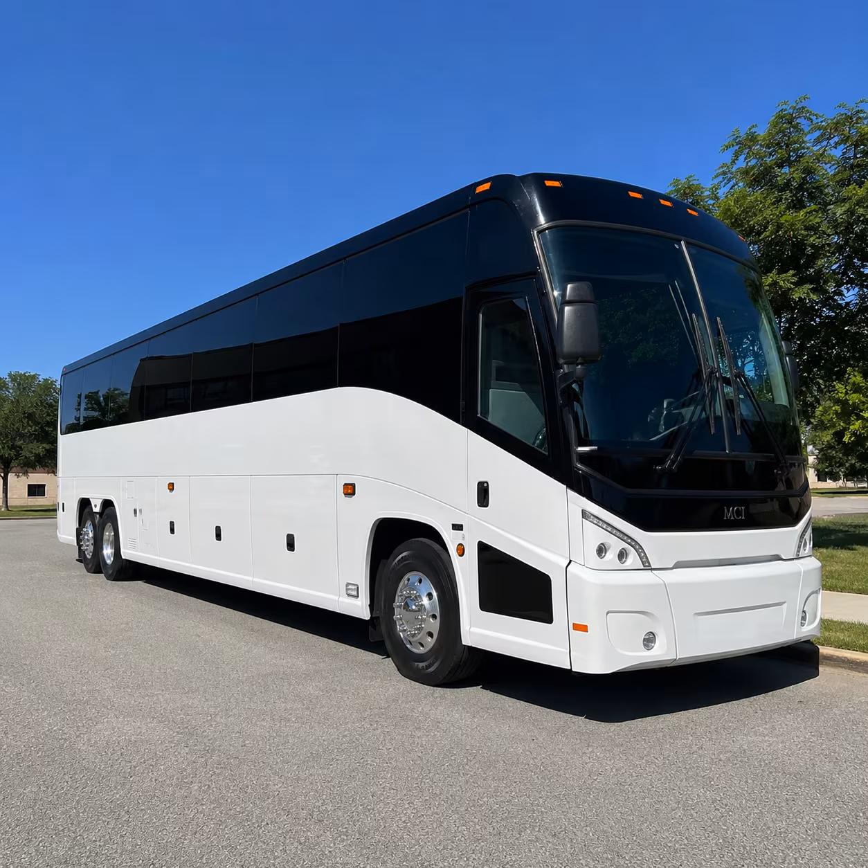 Virginia Beach School Event Transportation party bus exterior