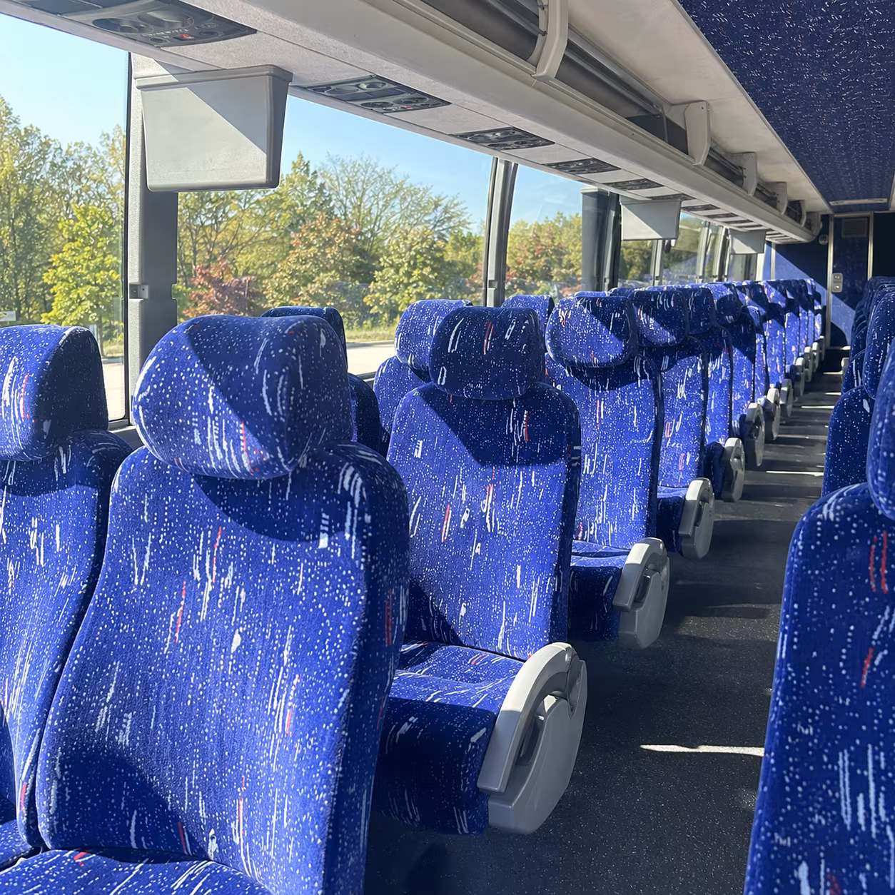 Virginia Beach School Event Transportation party bus exterior