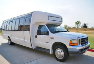 20 Passenger Shuttle Bus Rental Highland Springs